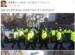 변희재, 손석희 집 앞 기자회견…경찰병력 출동에 "손석희가 공직자냐"
