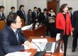 나경원 또 충돌…한국당 퇴장 속 입조처장 임명안 통과