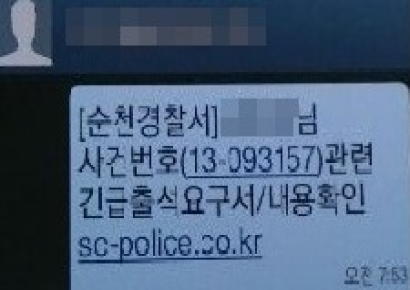 정부, 설 앞두고 "경찰·쇼핑몰 사칭, 악성앱 유포 문자 주의하세요"