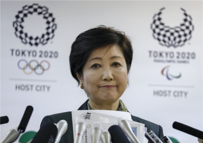  "도쿄지사 선거서 현직 고이케 3선 당선 확실"(상보)