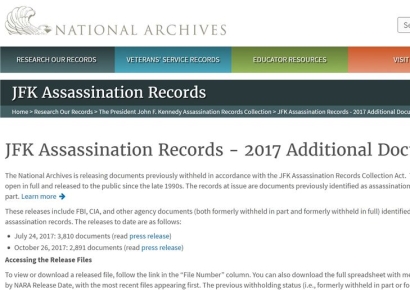 美 정부, '케네디 암살 사건' 3만페이지 미공개 파일 전부 공개