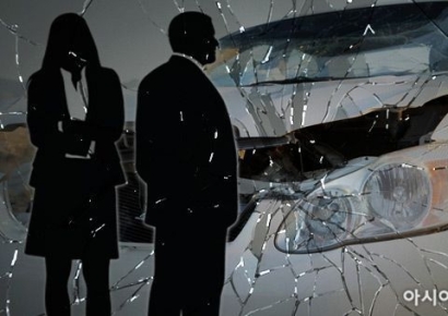 주말 대낮 강남역서 8중 추돌 사고…6명 부상