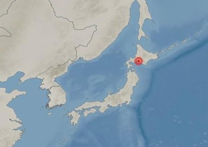 일본 홋카이도 인근 규모 6.7 지진