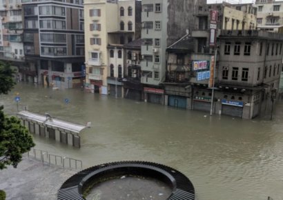 태풍 망쿳에 홍콩 '시그널 10' 경보…항공 900편 지연·취소