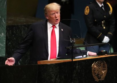 트럼프 유엔 연설 "무역협상 이제 시작…미국시민 보호한 것 사과 않겠다"(3보)