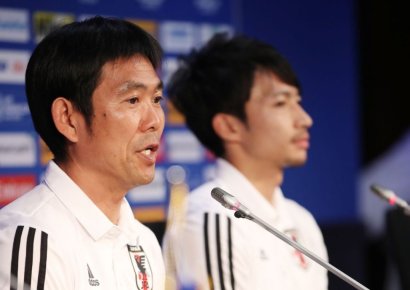 일본 모리야스 감독 "콜롬비아는 강호…경기력 향상이 목표"