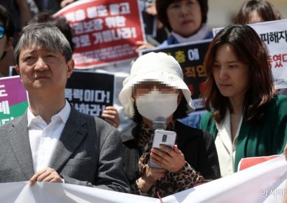 [포토] '김학의 사건' 피해자 증언