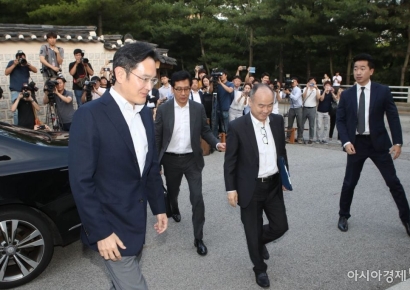 이재용·손정의 의기투합…삼성, 소프트뱅크와 '6G·AI 네트워크' 공동 개발 추진