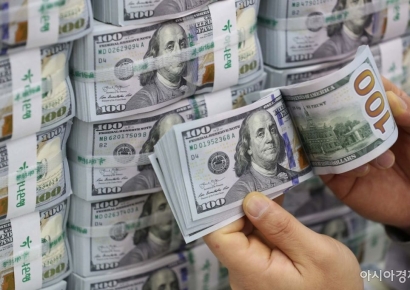 弱달러에 외환보유액 석 달째 증가세