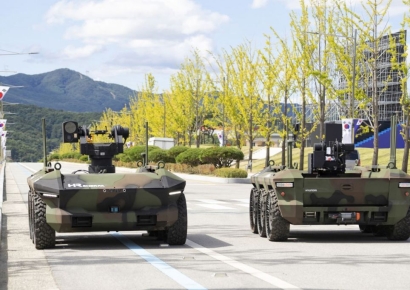 [2025마덱스]첫 참가 현대로템, 셰르파 전진배치