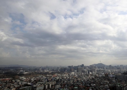 19일 전국 흐리다 오후부터 맑아져…찬 공기 유입에 쌀쌀한 날씨