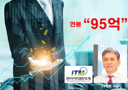 나혁휘 아이티엠반도체 대표, 영업익 반토막에도 연봉은 95억원 ‘대박’