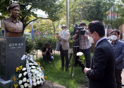 김오랑, 무공훈장 추서 소식에 감격한 유승민…"지연된 정의 이제서야 실현"