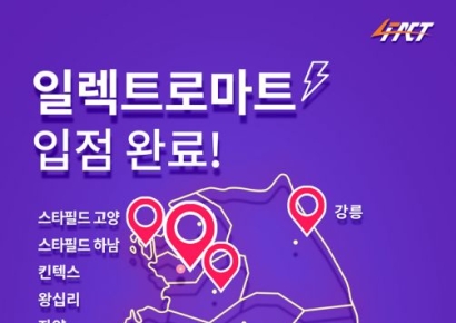 포팩트 오토바이 헬멧 블루투스, ‘이마트 일렉트로마트 11개 지점’ 입점