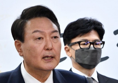 尹, 한동훈 법무장관 사의 수용…당분간 차관 대행체제