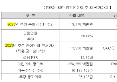 [IPO돋보기]영창케미칼, 내년 본격 성장…EUV 린스 양산 추진