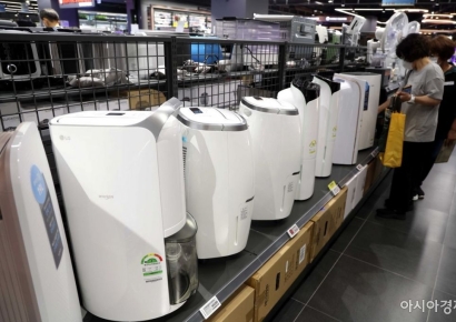 어쩐지 습하더라…제습량 광고보다 적은 제습기는