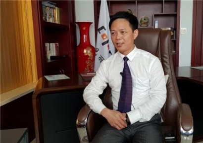 [비즈리더]줘중비아오 컬러레이 대표 “글로벌거점·中온라인플랫폼 투자”