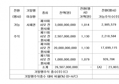 [CB대란]④이어지는 리픽싱에 전환과 상환 사이