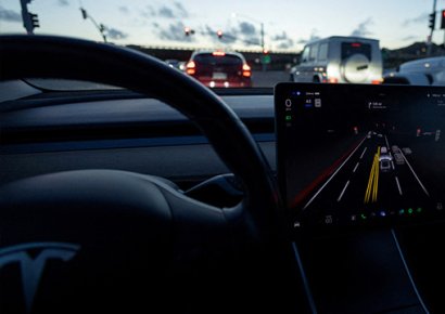 Even 'naked video, child accident scene'...  A Tesla employee watching a video of a customer's car