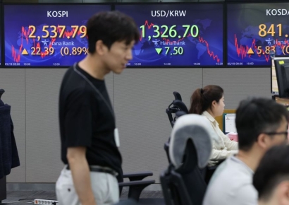 환율 변동성 축소에…2분기 일평균 외환거래액 2.3% ↓