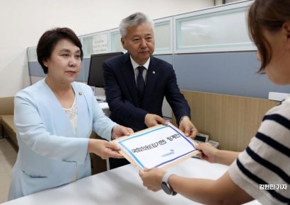 [포토] 민주당, 김기현 국민의힘 대표 징계안 제출