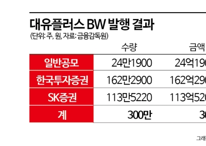 '자금조달 망신살'…300억 BW 발행에 고작 24억 유치한 중견그룹