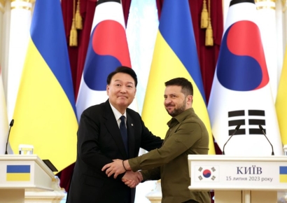 정부, G7주도 우크라 공여자 플랫폼 가입…'재건사업 기회 확대' 전망