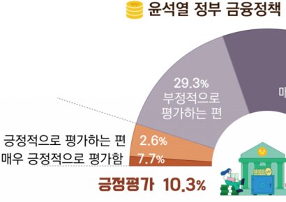"금융에 과도한 개입"…금융종사자 90%가 尹정부 정책에 '부정적'