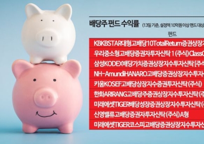 9월엔 배당주 투자…자금 몰리는 배당주펀드
