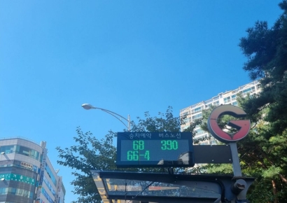 "정류장서 버스 번호만 누르세요"…용인시 '승차벨' 도입