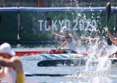 [아시안게임]조광희·장상원, 카약 2인승 500ｍ 예선 2위로 '결승행'