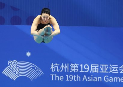 [아시안게임]김수지 한국 첫 여자 3ｍ 스프링보드 메달 도전