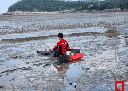 인천 영흥도 갯벌서 고립자 구조하던 해양경찰관 실종