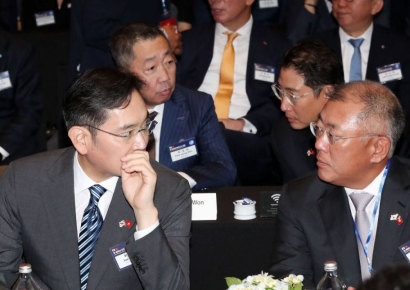이재용-정의선 '배터리 맞손' 3년만 결실…"7년 50만대분 공급"(종합)