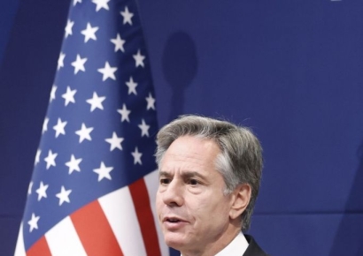 "블링컨, 우크라에 美무기로 러 본토 타격 가능범위 확대 시사"