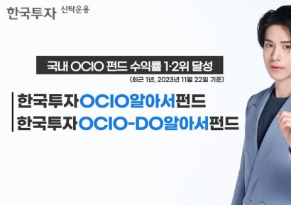 한투운용, 국내 OCIO펀드 상품 수익률 1·2위