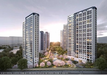 더블 생활권 아파트 '영통역자이 프라시엘' 관심