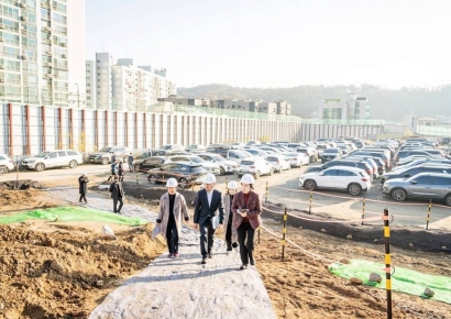 올림픽파크포레온 입주 내년 11월…강동구·조합 등 종합대책회의