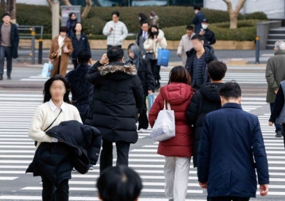 [포토]때아닌 초봄 날씨