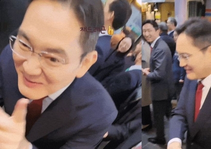 "이름…부르지 말아주세요" 또다른 '이재용 영상'서 인간미 철철