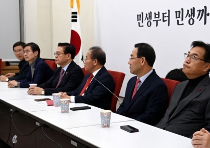 [포토] 국민의힘, 중진연석회의 열어 '김기현 이후' 논의