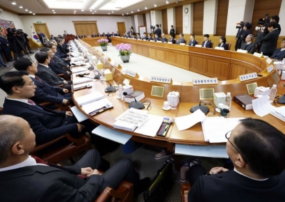 [포토] 전국법원장회의서 인사말하는 조희대 대법원장
