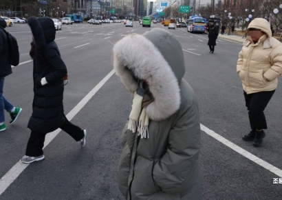[포토]중무장 출근길