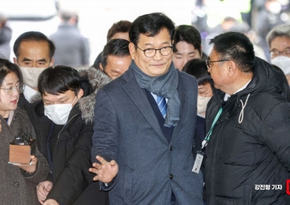 [포토]'민주당 돈 봉투 살포 의혹' 송영길 전 대표 영장실질심사