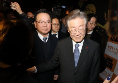 ‘명낙회동’은 무산..李, 이낙연 뺀 前 총리와는 ‘연쇄 회동’(종합)