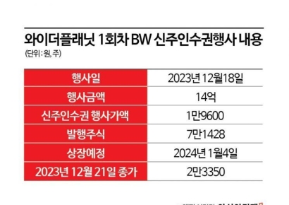 이정재·정우성 '땡큐'…와이더플래닛 급등에 BW 투자자 '안도'
