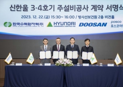 현대건설, 사업비 '3.1조' 신한울 3·4호기 짓는다