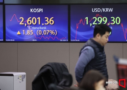 '외인·기관 사고 개인 팔고' 코스피 2602.59 마감… 코스닥은 하락