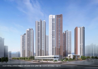 두산·쌍용 ‘두산위브더제니스 센트럴 계양’ 내달 분양